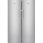 Холодильник SIDE-BY-SIDE АТЛАНТ 180 серебристый