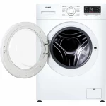 Узкая стиральная машина Атлант СМА 60У1218-T-00 автоматическая, загрузка до 6 кг, отжим 1200 об/мин, инверторный двигатель, класс A+++, 12 программ — изображение 2